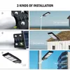 Hepsi bir Solar Street Light 100W 200W 300W IP65 Su Geçirmez Hareket Sensörü Akıllı Aydınlatma Uzaktan Kumanda ve Kutuplu Açık Işık