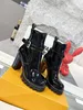 2023 Desert Boot Star Star Trail Boots Boots femininos Imprimindo couro genuíno de luxo de inverno Sapatos Martin Boots Tamanho US4.5-10