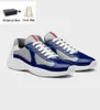 2023 Erkek Ayakkabıları Üst Tasarım Amerika Fincan Sneakers Rugan Naylon Örgü Marka Erkek Kaykay Yürüyüş Koşucu Rahat Doğa Sporları EU38-46