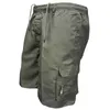 Running Shorts Men's Military Cargo 2023 Army Camouflage Tactical Joggers Men Cotton Loose Work Corsa Pants Plus Size 3XL