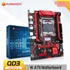 Huananzhi qd3 lga 2011-3 placa-mãe Intel Xeon E5 2696 2678 2676 2673 2666 V3 DDR3 Recc não ECC Memória NVME USB3.0 SATA