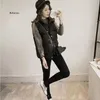 Women's Vests Jacket Vest Female Spring Autumn StCollar Cardigan Short Cotton Chaleco Mujer