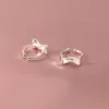 Backs Earrings Real 925 Sterling Silver Bowknot Ear Cuffs Wraps Non-pierced Cartilage Hypoallergenic Jewelry For Women