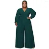 Spodnie ZJFZML ZZ Women Odzież Rompers Plus Size Class