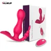 Skönhetsartiklar slitna trådlös fjärrkontroll vibrator sexiga leksaker för kvinnor trosor g spot clitoris stimulator dildo anal plug vuxna 18