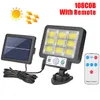 LED Split Solar Wall Lights 3 Mode Waterproof Motion Sensor Lamps Garden Street Lighting Lamp For Garden Security