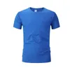 T-shirt da uomo T-shirt sportiva a maniche corte in puro cotone multicolore T-shirt Fitness Trainer Running Sportswea traspirante