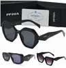 نظارة شمسية للعلامة التجارية للنساء النظارات الشمسية غير منتظمة نظارات مربعة UV400.