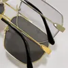 Occhiali da sole pilota dal nuovo design alla moda Z1834U montatura in metallo occhiali di protezione UV400 per esterni stile semplice e popolare