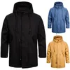 Men's Jackets YF33 Autumn And Winter Clothing Plus Size Men's Cotton Hooded Mens Coats