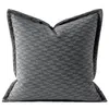 Pillow DUNXDECO Industry Style House Decoration Gray Cover Bedding Decorative Case Retro Geometric Sofa Chair Coussin