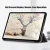 Casos de couro de fundos para iPad Air 5 4 2022 10,9 "Case Slim PC PC PC Tablet Smart Auto Sleep Wake Fun￧￣o