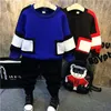 Pullover DFXD Children039s Sweatshirts Fashion Winter Baby Boys Long Sleeve Stitching Thick Top Kids Cotton Clothes 2 7Years 226780127