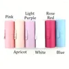 Storage Boxes Fashion Eyebrow Pencil Case Multi-color PU Leather Cosmetic Organizer Pen Holder Pouch Makeup Brush