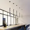 Chandeliers Modern Dining Room Pendant Long Led Chandelier For Kitchen Attic Bar Shop Home Decor Neutral Light Llighting Fixtures Black 2022