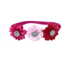 Hundkl￤der 50/100 st valentins dag husdjur blommor bowtie slips med gl￤nsande kristalltillbeh￶r b￥gar justerbar slips