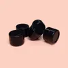 50pcs/lot black color silicone oil jar container 2ml storage smoking containers high qualities nonstick dab tool easy to clear