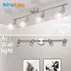 Lustres Morden Dimmable LED Lustre Éclairage 1-6 Voies 5W 30W GU10 Spot Rotatif Plafond Bar Lampe Pour Cuisine Salon Chambre