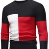 캐주얼 남성 스웨터 착용 가을 겨울 스웨터 슬림 패션 트렌드 남자 옷 t190907