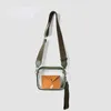 Fashion Beach Transparent Clear Crossbody Bag Jelly PVC Stadium zugelassener Messenger -Geldbörsen mit Münzbeutel 220506