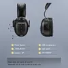 ヘッドフォンイヤホンZohan電子ヘッドフォン50 Bluetooth Earmuffs聴覚保護音楽安全騒音削減ヘッドフォン