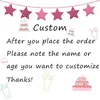 Festive Supplies Cake Topper Pregnancy Anniversary Ornament Wedding Party Decor Celebration Wooden Acrylic