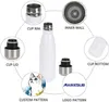 Cola Shaped Water bottle Insulated Double Wall Vacuum Heath-safety BPA Free Stainless Steel High-luminance Thermos Bottles 500ML 200pcs DAP511