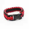 Stili mix di forniture per feste 32 Team di calcio Paracord Braccialetti di sopravvivenza Braccialetti da campeggio personalizzati Braccialetti personalizzati Team Logo Uombrello