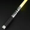 العصي LED ضوء العصي هدايا thysaber metal hilt rgb المبارزة الثقيلة مضامير القتال قتال ألعاب Jedi Saber 221031