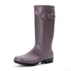Buty deszczowe Kobiety Wysokiej klasy wodoodpornej damskiej damskiej mody gumowej gumowej butów dziewcząt PVC 221101