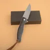 R1102 flipper vouwmes Damascus stalen druppelpunt mes G10 met roestvrijstalen plaatgreep kogellager snel open EDC Pocket Folder messen