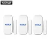 Acessórios de alarme Kerui 433MHz Sensor da janela sem fio Aberto Detector GSM PSTN Home System Segurança Voice Smart 221101