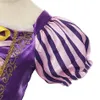 Girl's Dresses Girls Rapunzel Princess Dress Kids Summer Tangled Fancy Costume Children Birthday Carnival Sofia Party kläder 221101