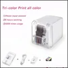 COPIERS COPIERS Mobile Color Mini Mini Handheld WiFi USB Tattoo Logo Wireless Bluetooth A4 INKJET R5 DROON