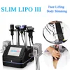 Slim Lipo III Máquina de emagrecimento do corpo RF levantando o rosto de radiofrequência Cavitação de celulite redução de lipolaser queima de gordura