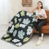 Cobertores Luz de luxo multifuncional Luxo Bobertor Campo de piquenique Camping Outdoor Sofá Towel Decoração da cama End End