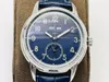 5320G-001 relógio masculino calendário perpétuo Dial azul pf Fábrica de aço inoxidável Swiss Cal. 324 S Q AUTOMÁTICO 28800VPH SAPPHIRE CRISTAL LUSTWATCH Watch