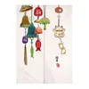 Curtain Japanese Door Printed Partition Kitchen Doorway Decorative Drapes Cafe Restaurant Decor Washable Entrance Half-Curtain