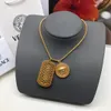 Fashion Basilisk round cards pendants women's Bracelet Necklace Stud Earring sets Brass 18K gold plated ladies Designer Jewelry Va145010226