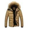 Stil Winterjacken Herrenm￤ntel M￤nnliche Parkas Casual Dick Outwear Kapuze -Fleece -Jacken warme Mocke Herren Kleidung T190830
