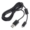 Cabo carregador micro usb longo de 2.75m, linha de carregamento para sony playstation ps4 xbox one, cabos de controle