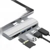 Mosible USB Hub 30 Surface Pro 456からUSB30ポート互換SDTFリーダースプリッターAdapter8284567用のドッキングステーション
