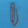 R1028 Coltello pieghevole Flipper D2 Lama a punta di lancia in raso Grigio TC4 Manico in lega di titanio Coltelli per cartelle tascabili EDC ad apertura rapida per esterni