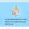 Tents And Shelters Little Lion Castle Tent Indoor Baby Toy House Princess Room Children's Game
