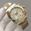Wysokiej jakości męskie automatyczne zegarki Hinery Rozmiar 41 mm stal nierdzewna pasek mody zegarki Luminous zegarki