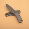 Promotion KS 2061 Assisted Flipper Folding Knife D2 Stone Wash Blade Stainless Steel Handle EDC Pocket Folder Knives with Retail Box