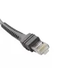 100pcs كابل بيانات خط مستقيم USB 2M للرمز LS2208 LS4208 DS6708 LS1203