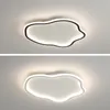 Nuage chambre plafonnier Simple moderne minimaliste créatif chambre lampes nouvelle fille chambre d'enfants lampe Led lumières luminaire