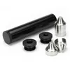 1.45 "OD 7" L Fuel Fuled Fuel Tube Tube Tube Radial Cup Cup Coup Cups Coups Stainless Steel مع 1/2-28 5/8-24 CAPS