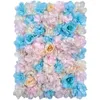 Fleurs décoratives 60 cm Hortensia Hortensea Rose Flower Mur artificiel pour décoration de mariage fond de bébé douche de bébé maison
